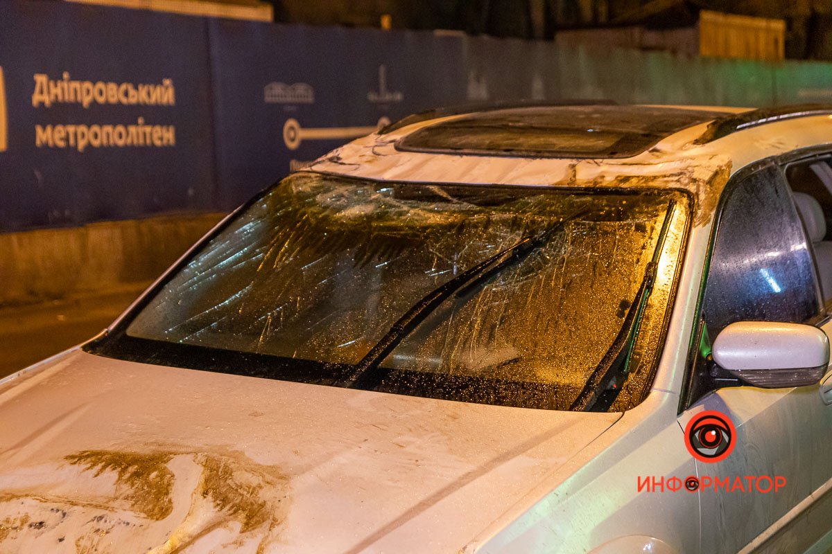 В центре Днепра случилось тройное ДТП: Subaru перевернулся 6