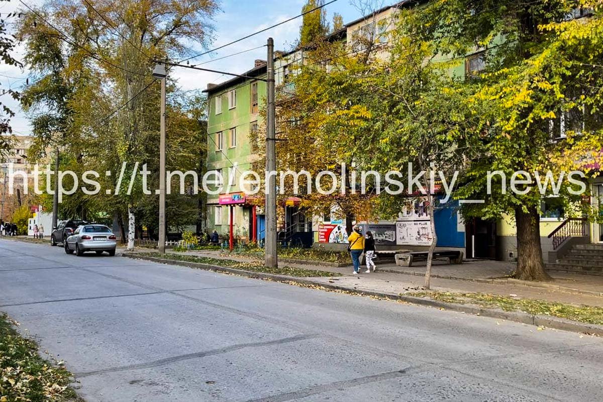 Инцидент произошел на улице Соборности, 22