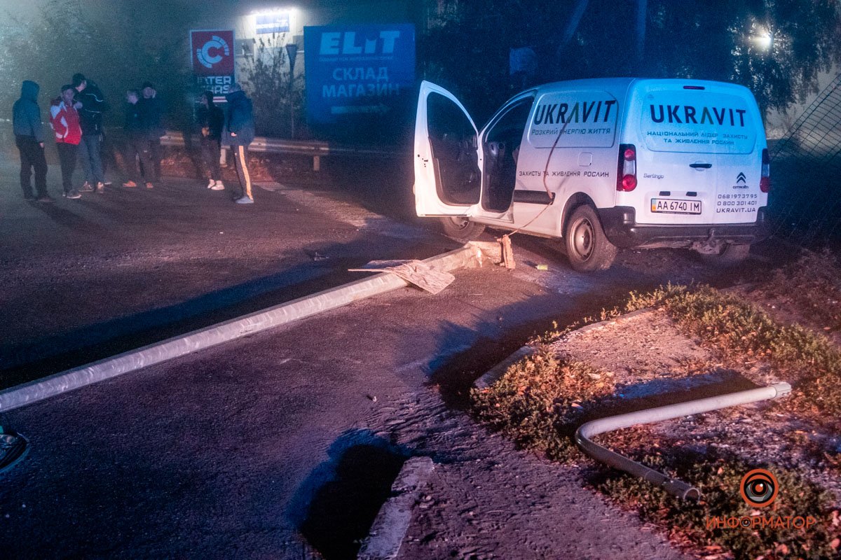 Водитель скрылся с места происшествия