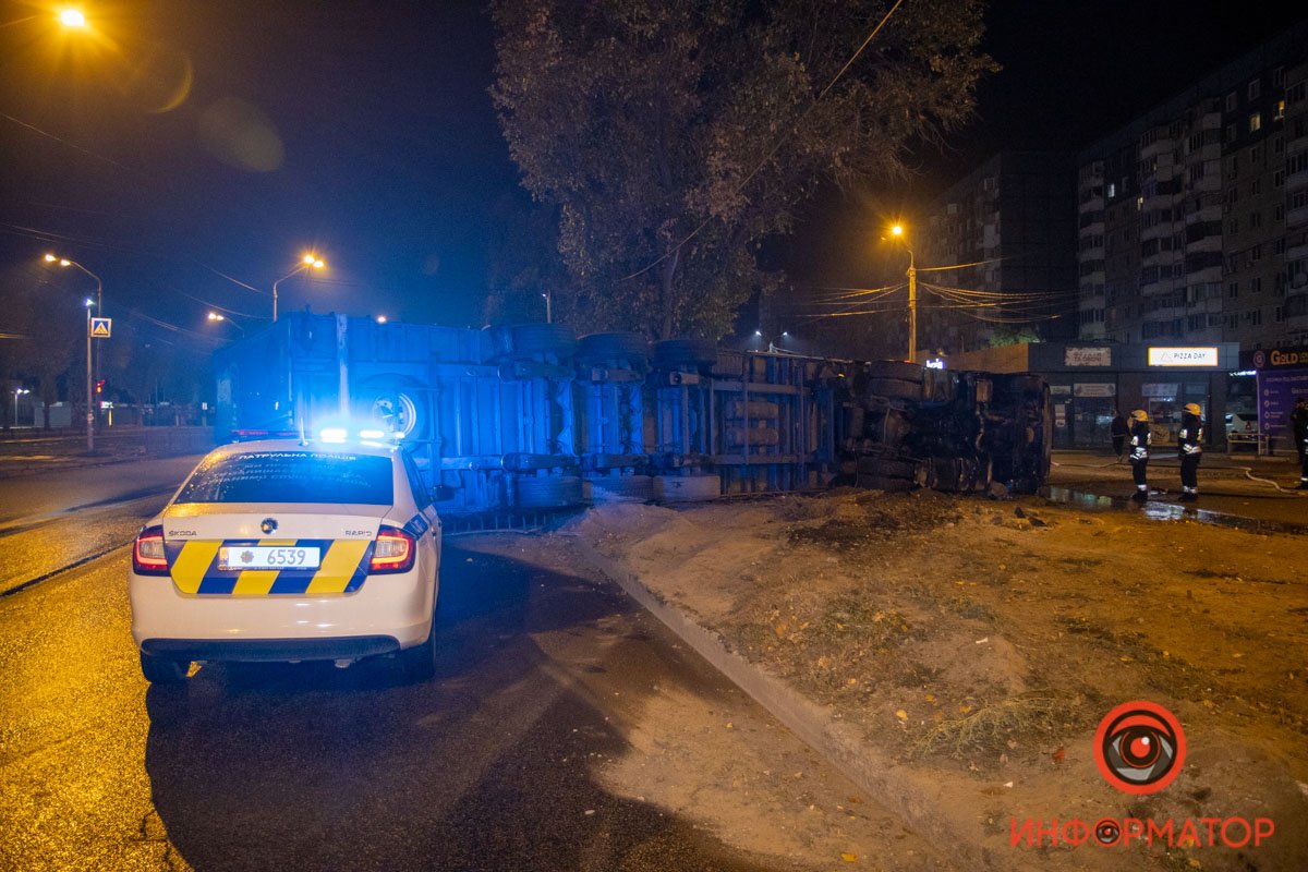 Водитель не справился с управлением