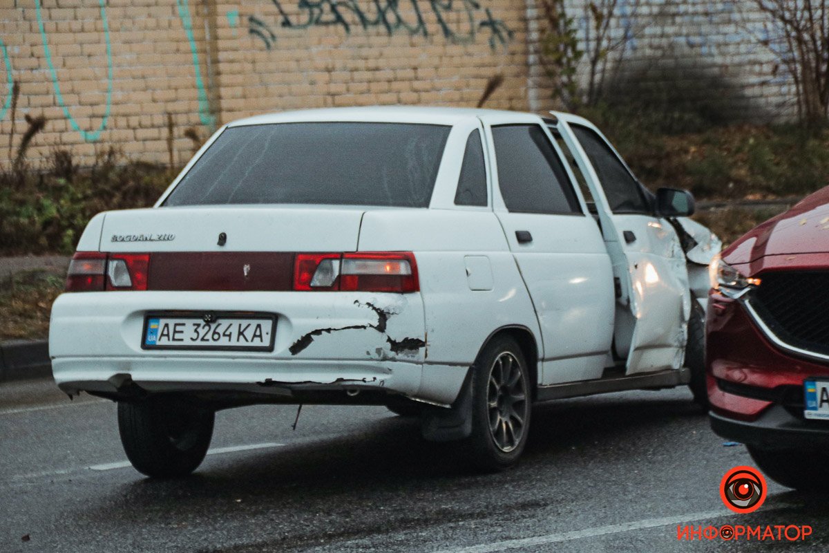 Пассажир Lada пострадал