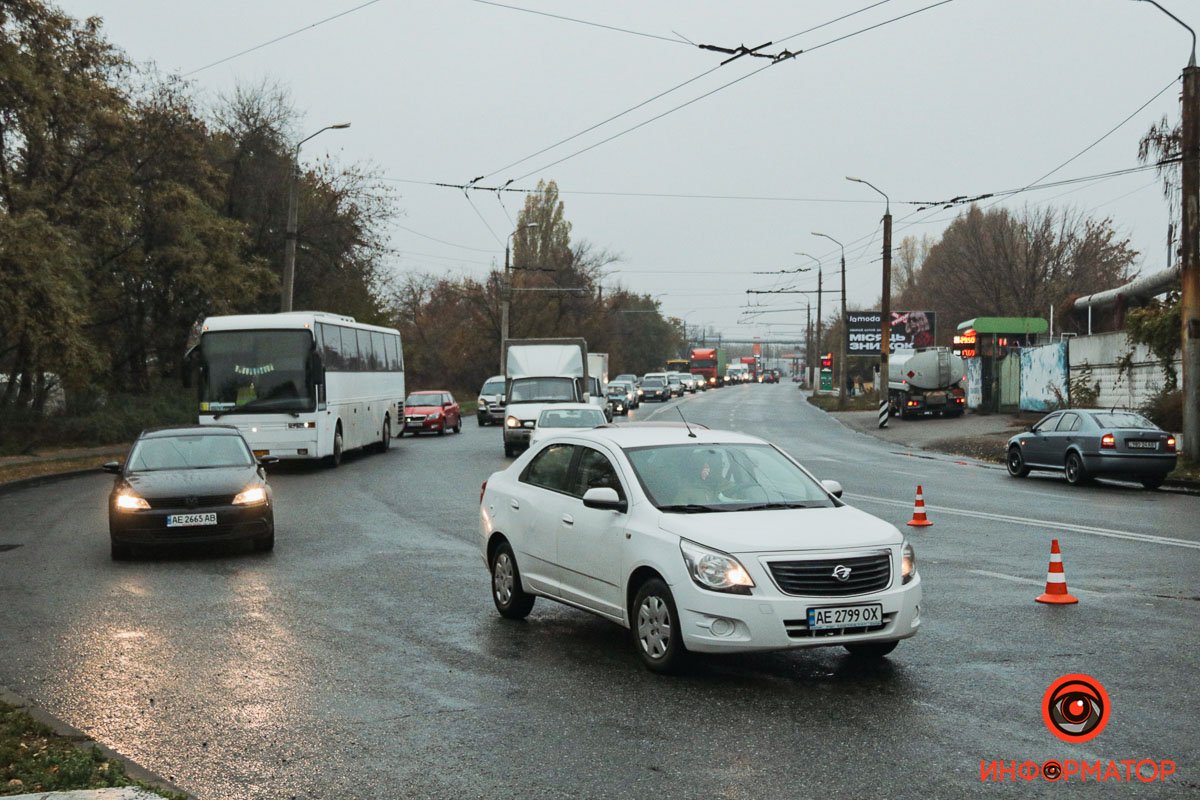 Образовалась пробка