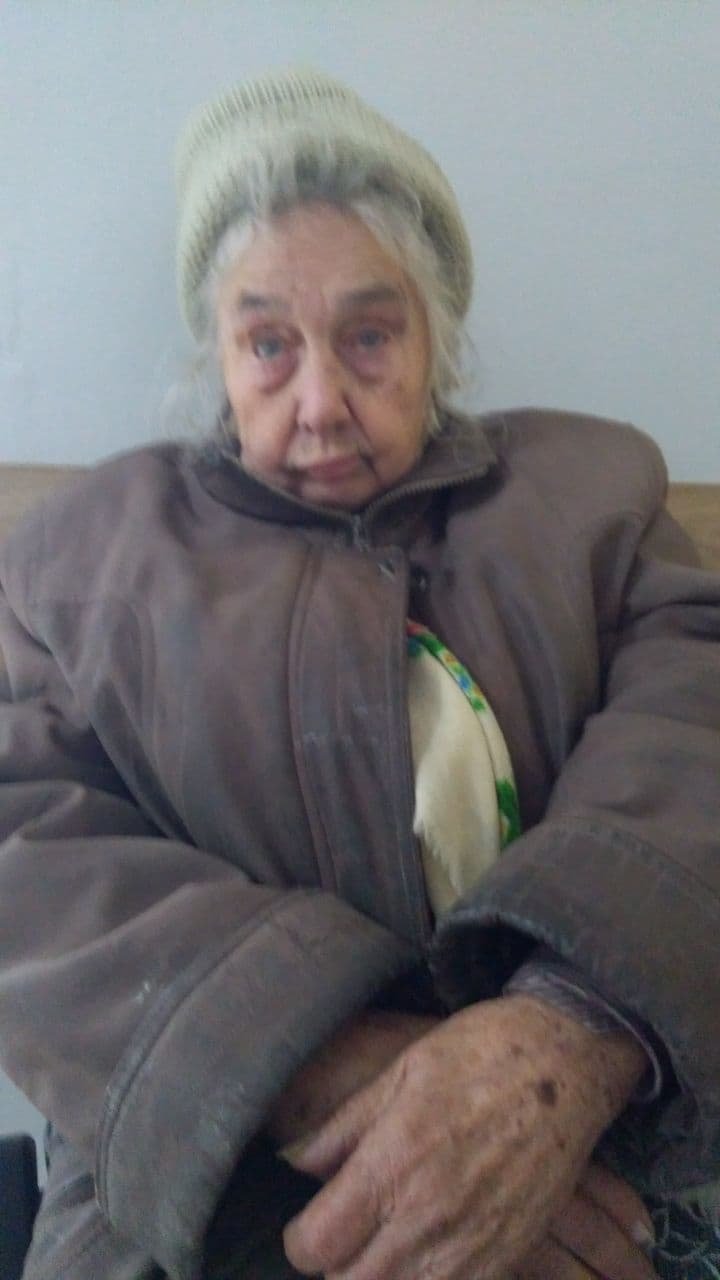 Вот так женщина была одета, когда пропала