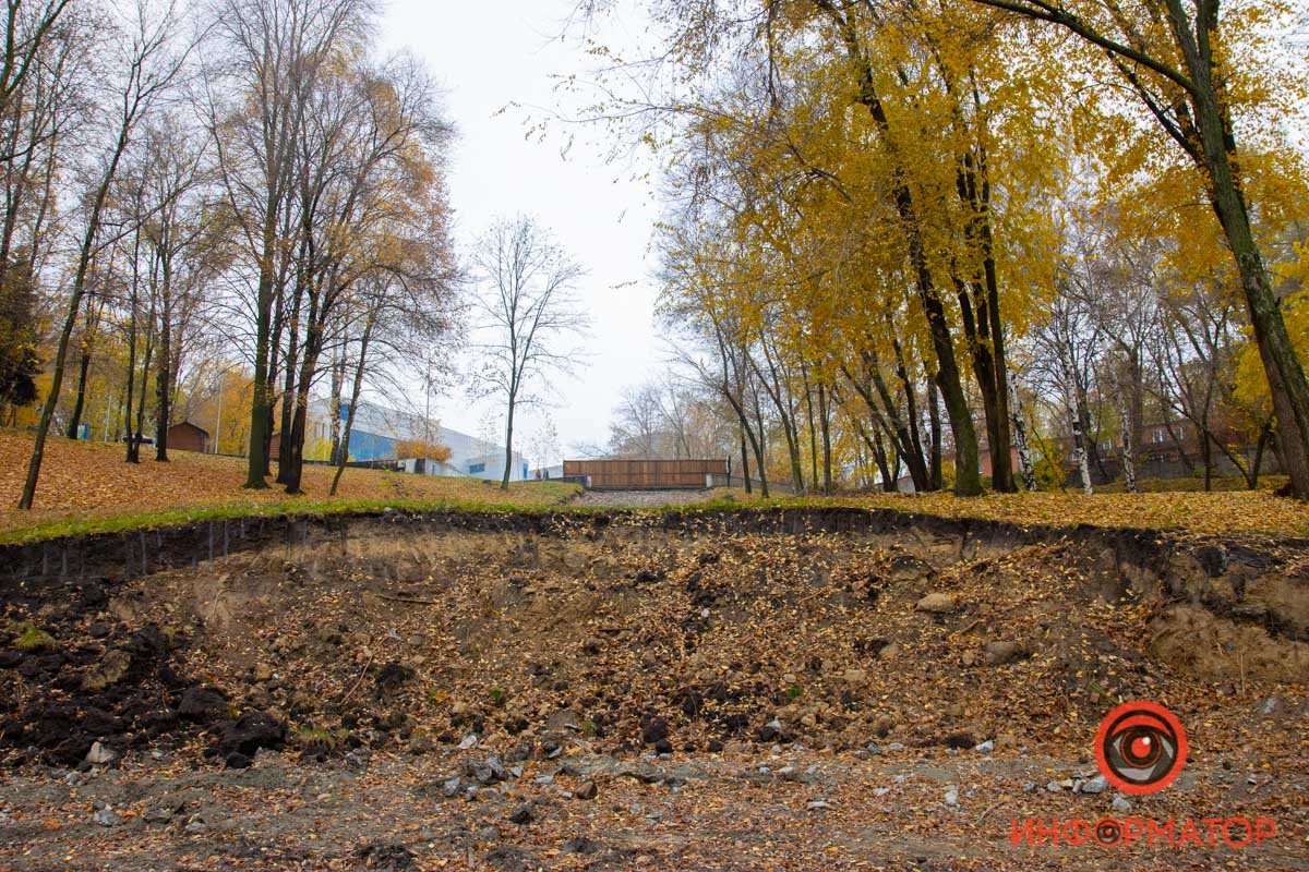 В Днепре продолжат ремонт парка Зеленый гай: что изменится 6
