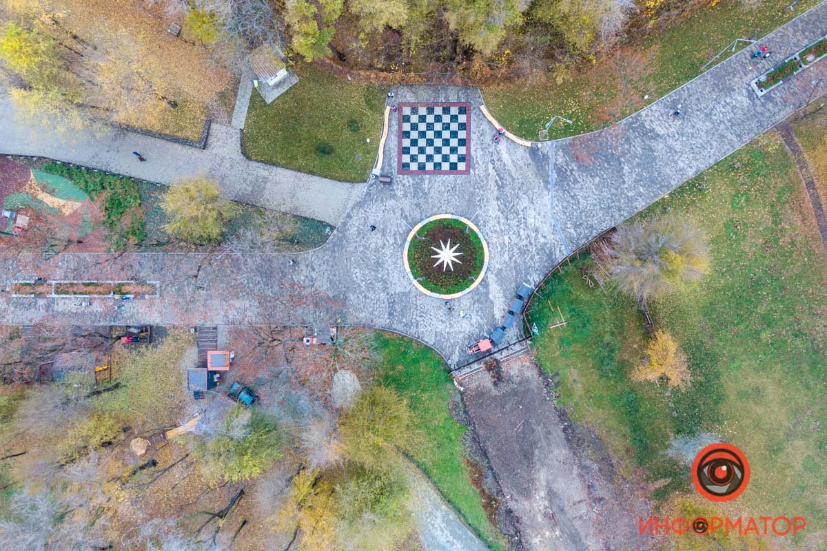 В Днепре продолжат ремонт парка Зеленый гай: что изменится 12