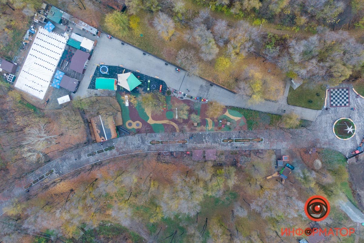 В Днепре продолжат ремонт парка Зеленый гай: что изменится 13