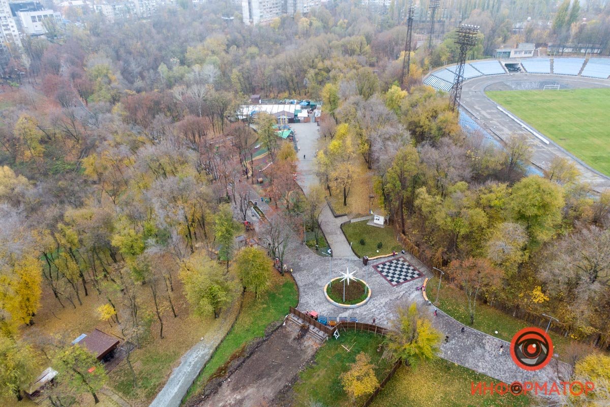 В Днепре продолжат ремонт парка Зеленый гай: что изменится 14