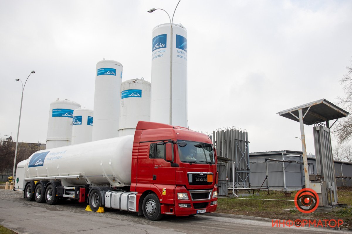 "Лінде Газ Україна" постачає кисень для хворих на ковід у лікарні країни 4