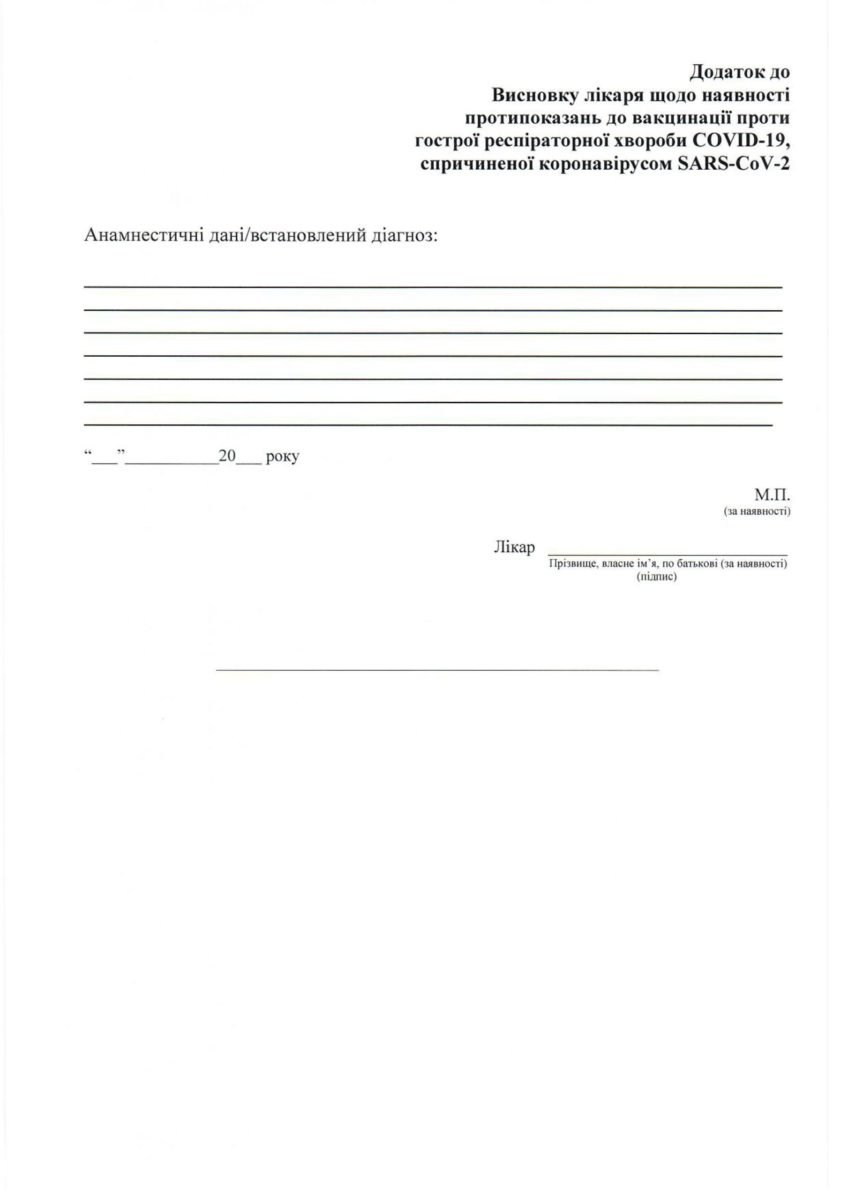 Справка о противопоказаниях к вакцинации от COVID-19: как ее получить и как она выглядит 2