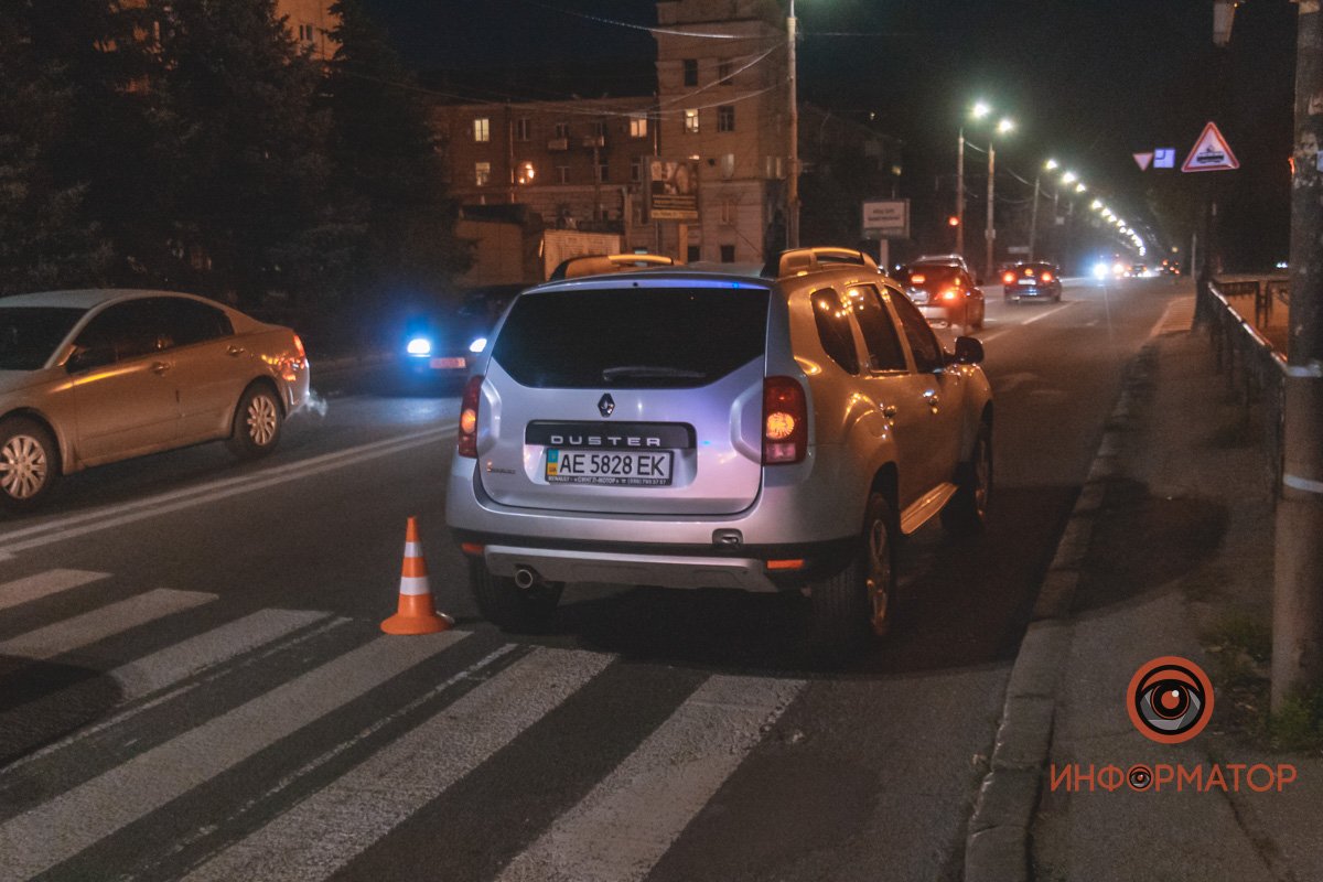 Пешехода госпитализировали