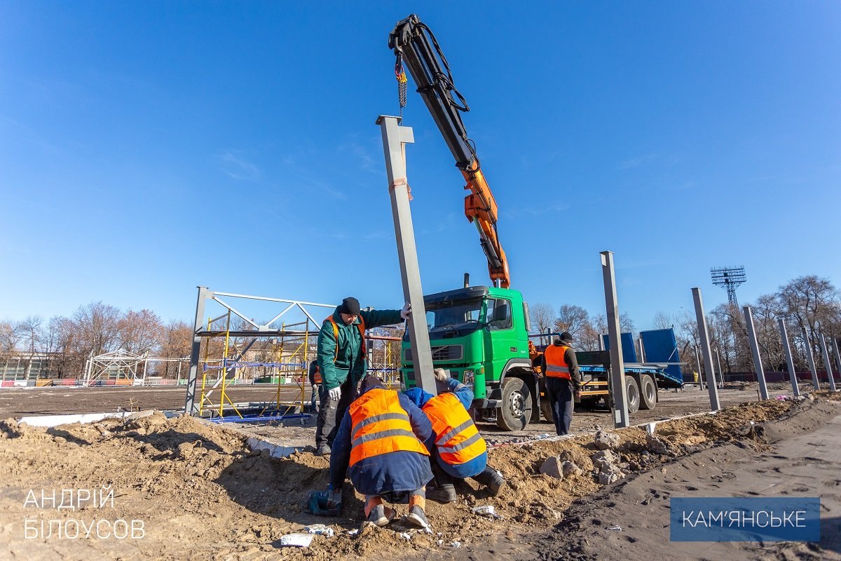 На главной площади Каменского в декабре установят ледовый каток 4