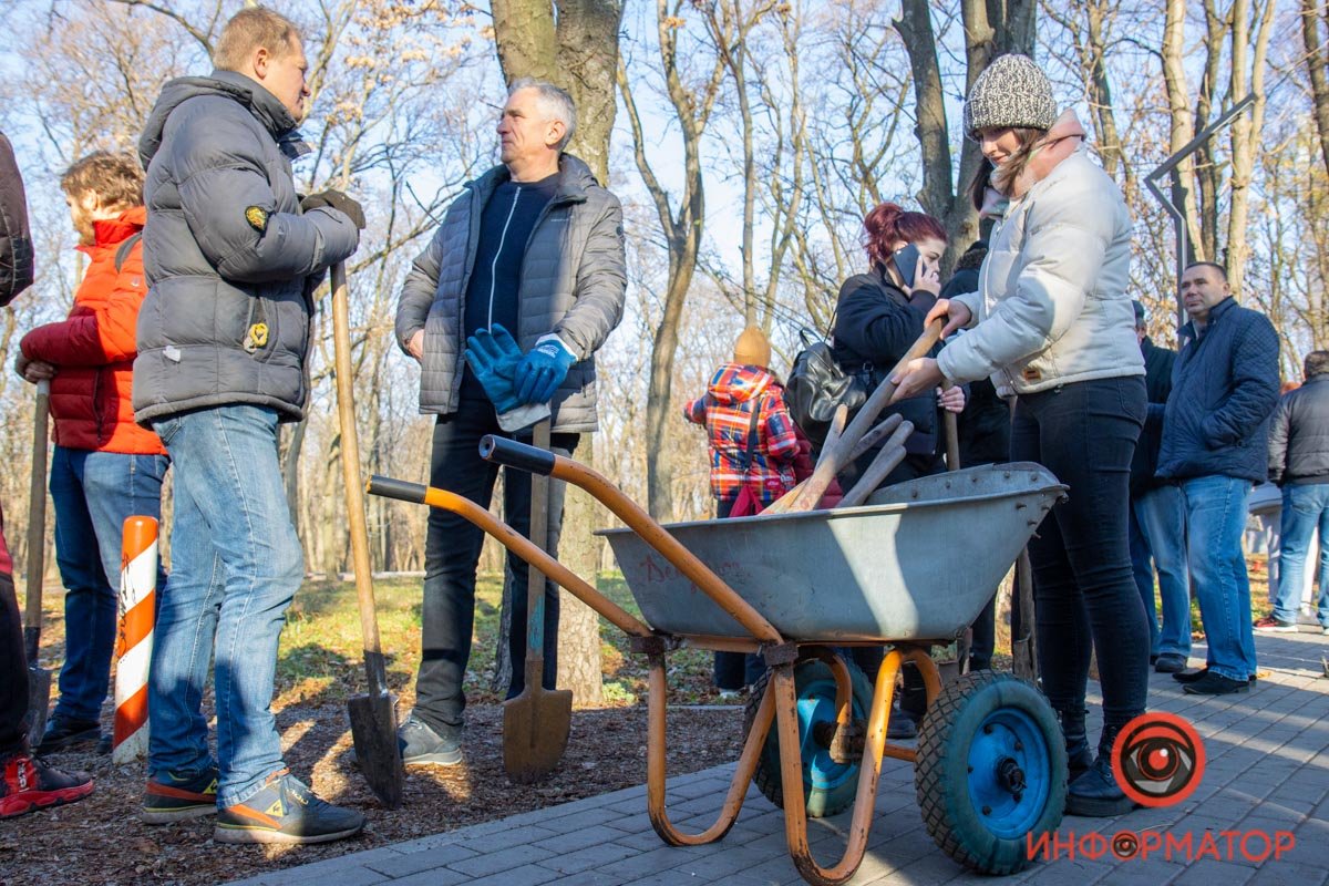 Здесь 13 ноября высадили аллею райских яблонь