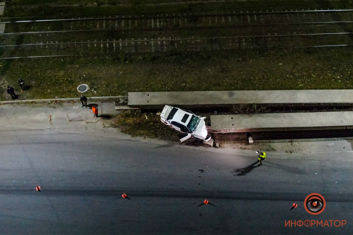 В субботу, 13 ноября, на Кайдакском шляхе случилась авария