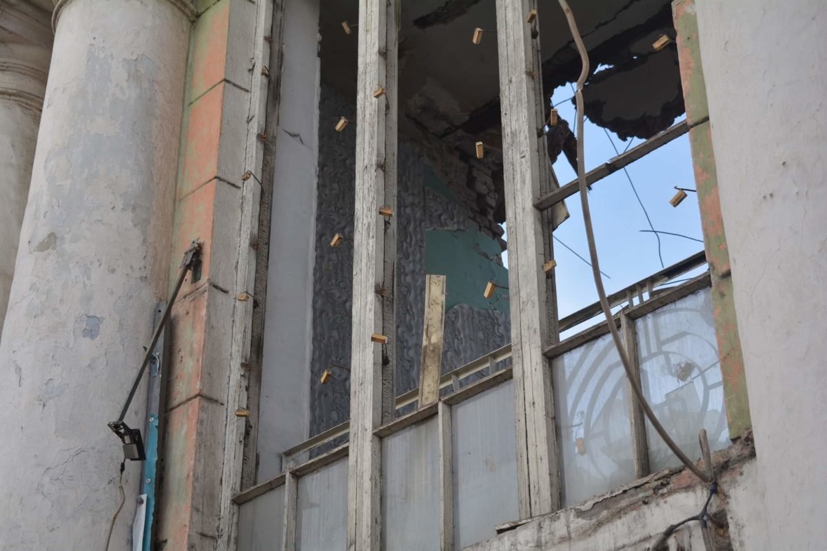 Основную часть уже демонтировали