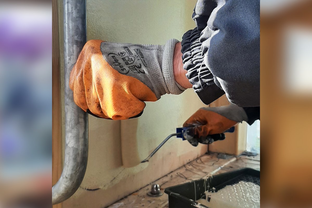 Горки покрасили