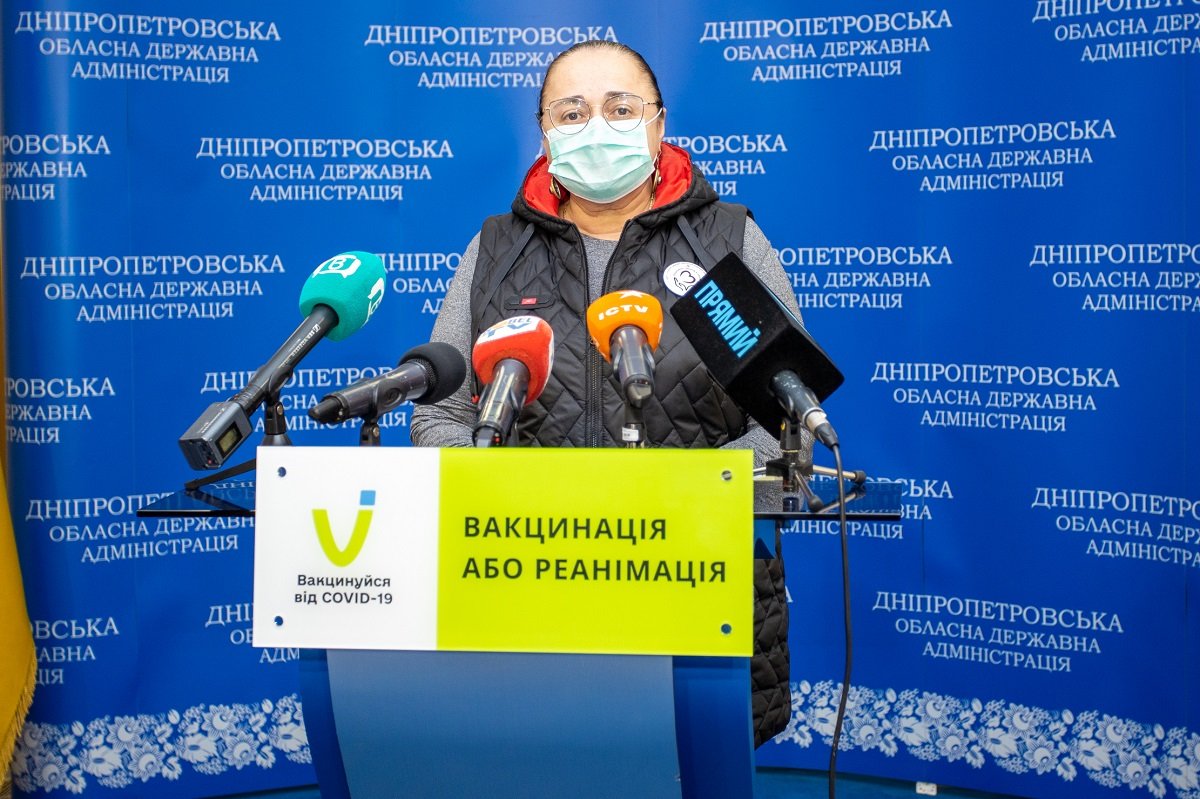 Днепропетровщина – в лидерах Украины по количеству проведенных за сутки прививок 1