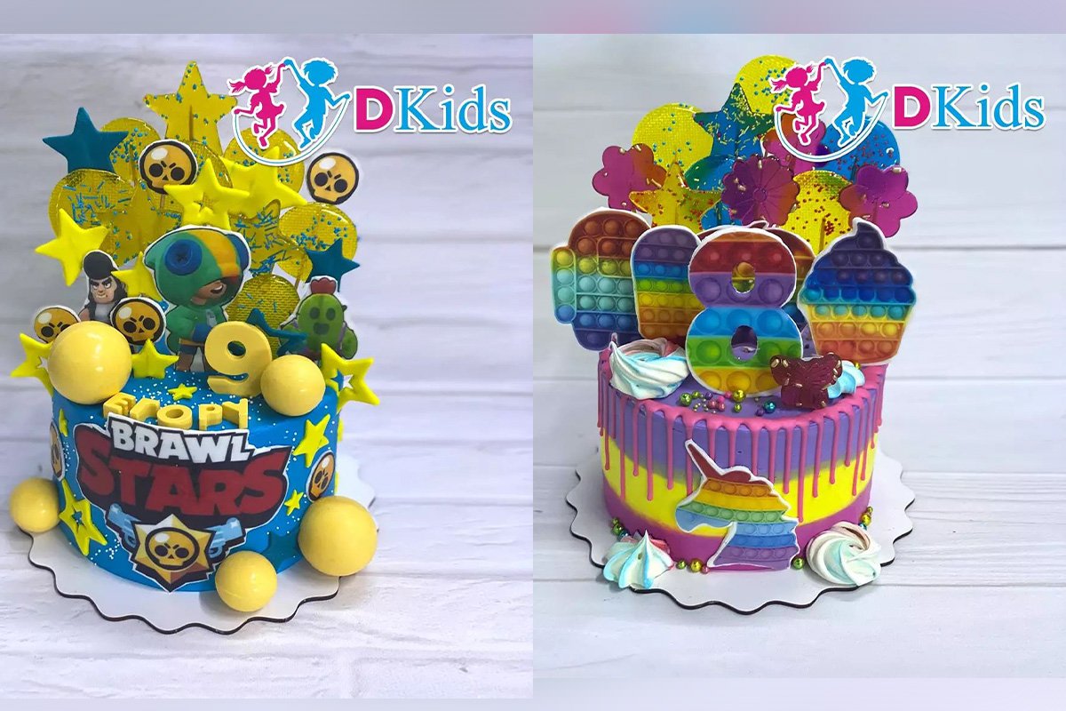 Торты от Dkids – наикрутейший выбор для вашего праздника 4