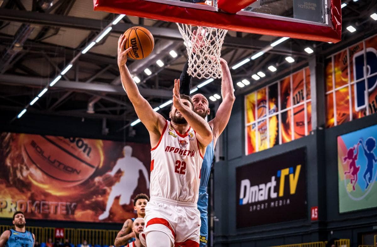 БК “Прометей” в Слобожанском разгромил БК “Днепр” 7