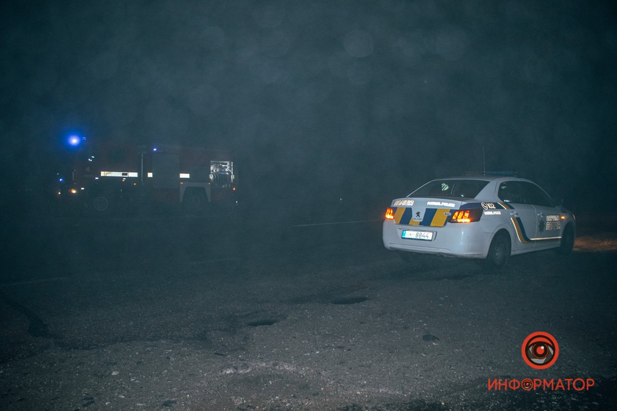 На месте работает патрульная полиция