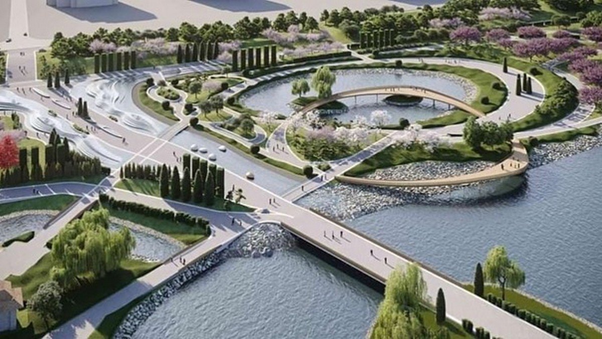 Набережная Победы, от начала косы до кольца