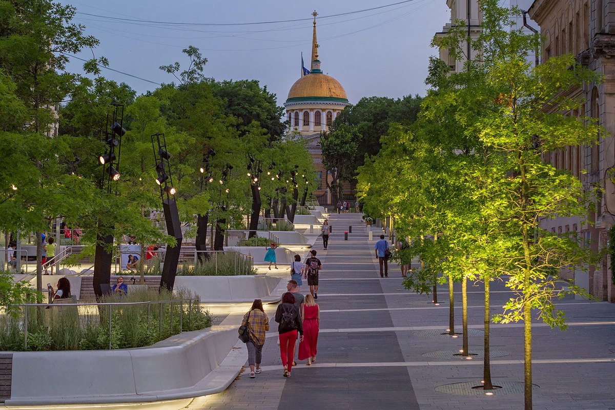 Улицу открыли после реконструкции в 2020 году