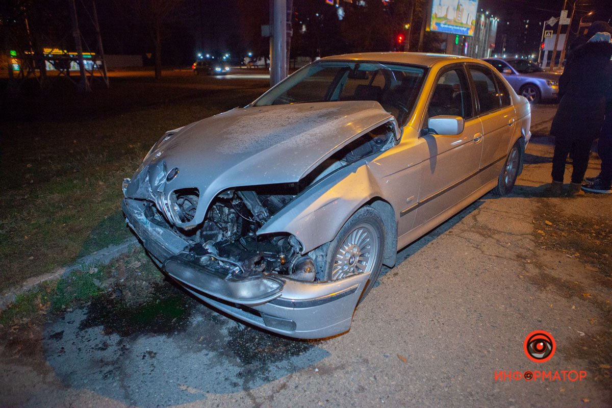 В BMW никто не пострадал