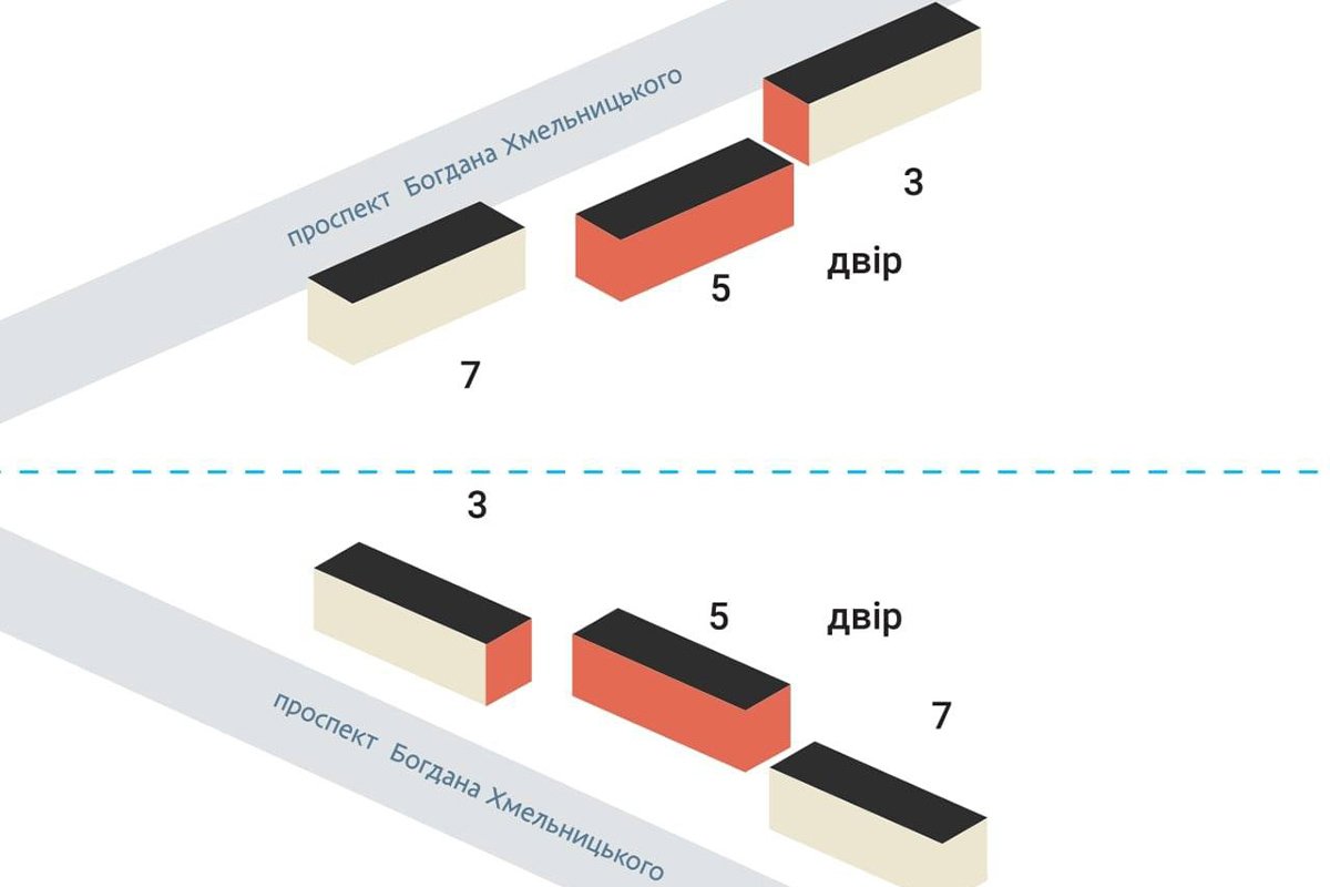 Схема расположения домов