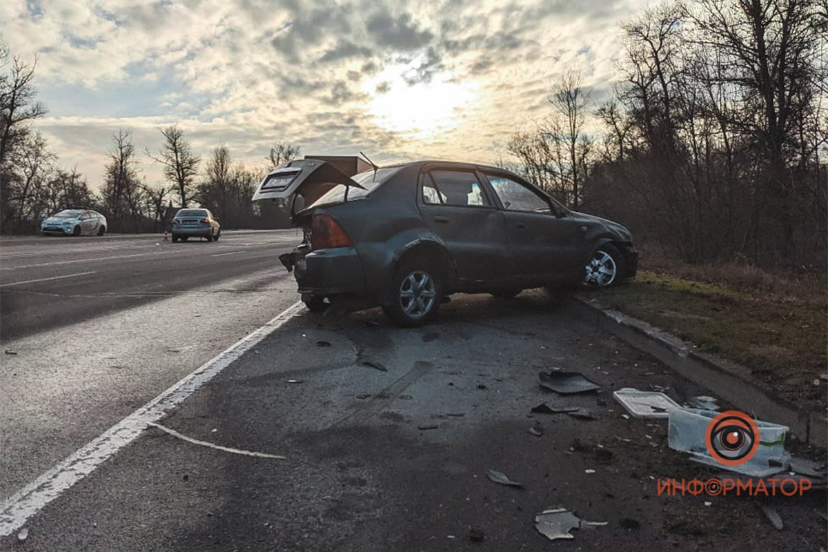 Авария случилась примерно в 8:10 в районе улицы Березановской