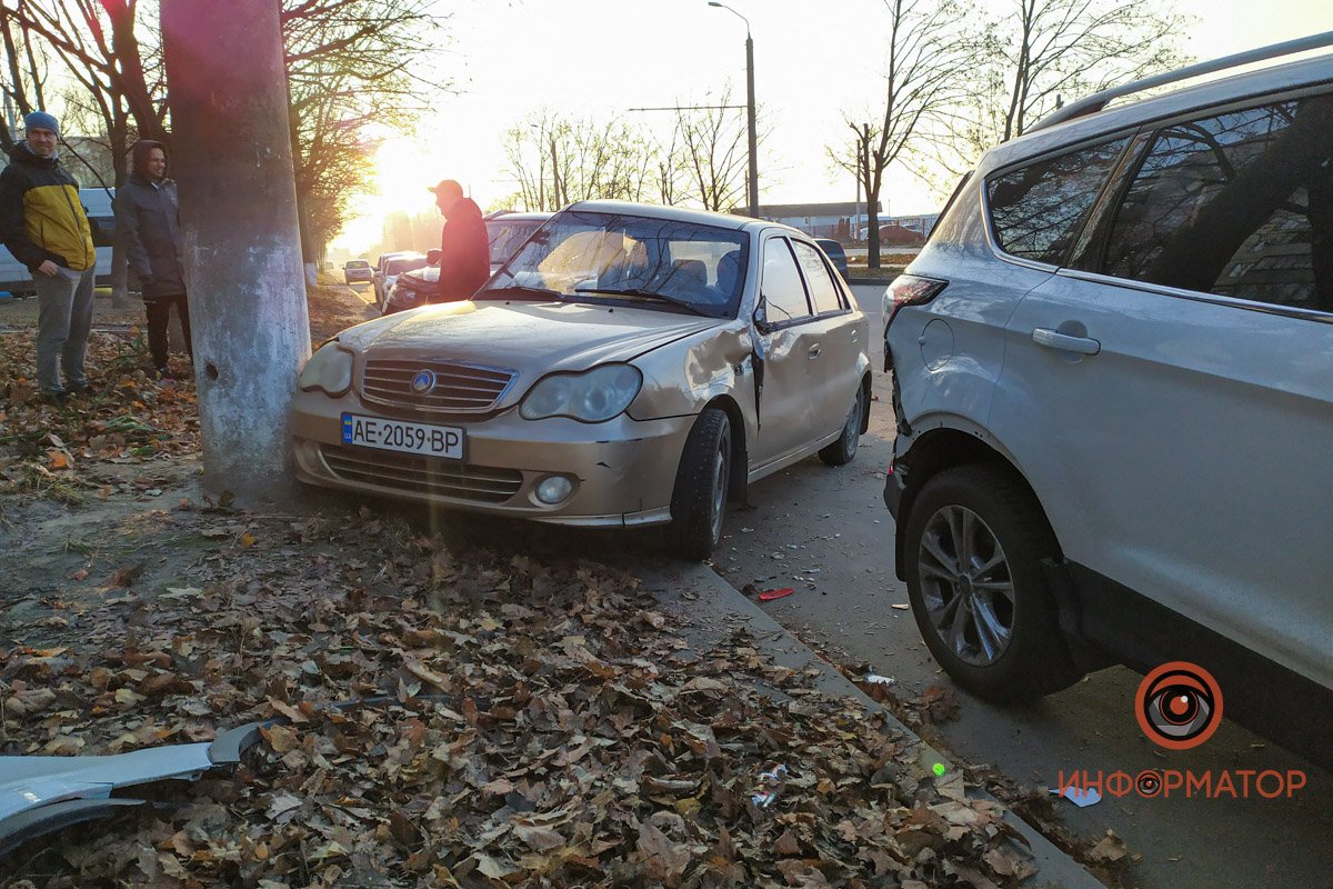 Водителя заблокировало