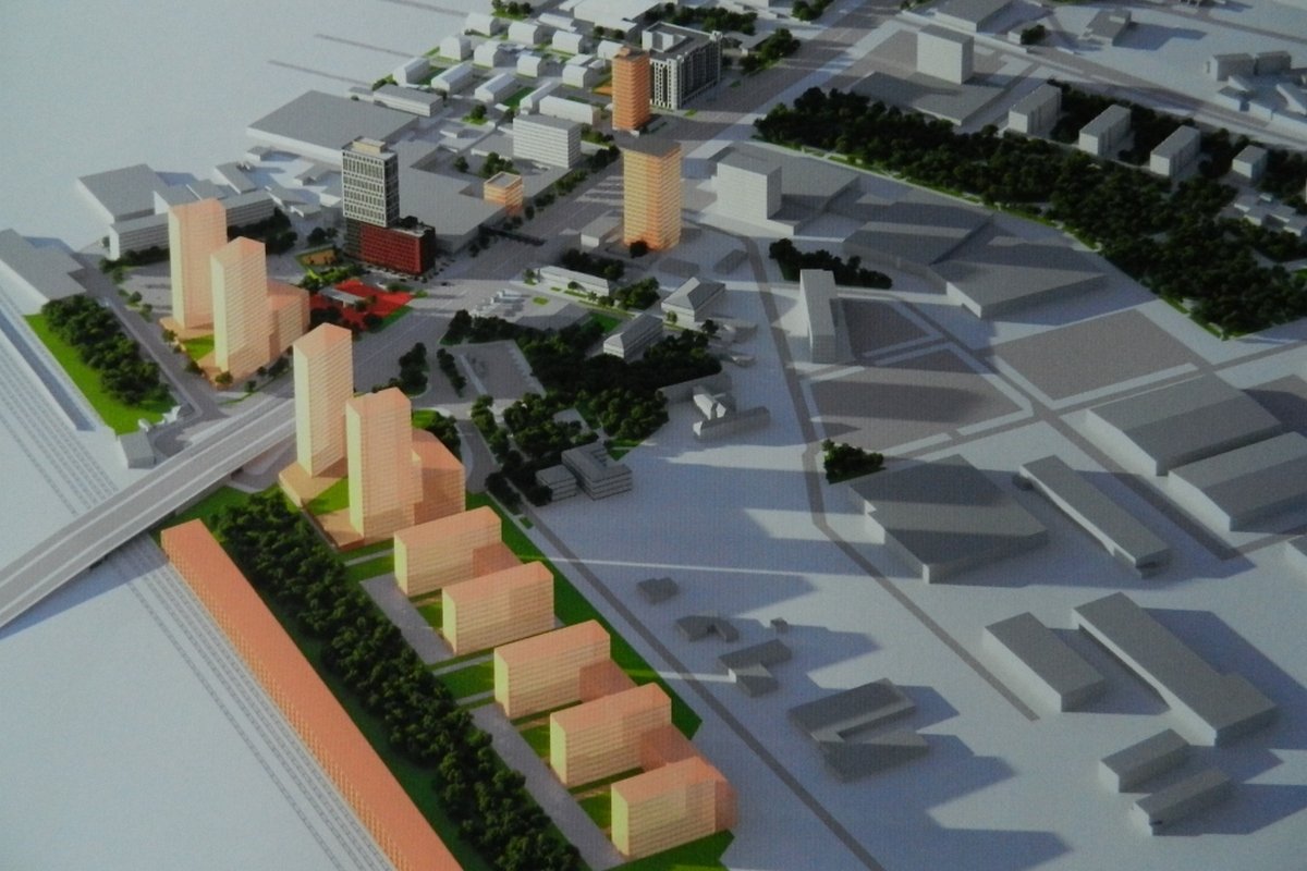 Возможная перспектива развития всего района и создания нового жилмассива