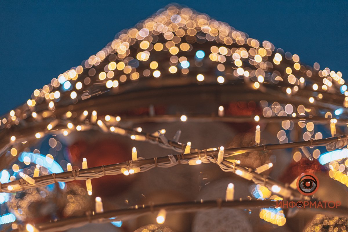 В огоньках зимнего города