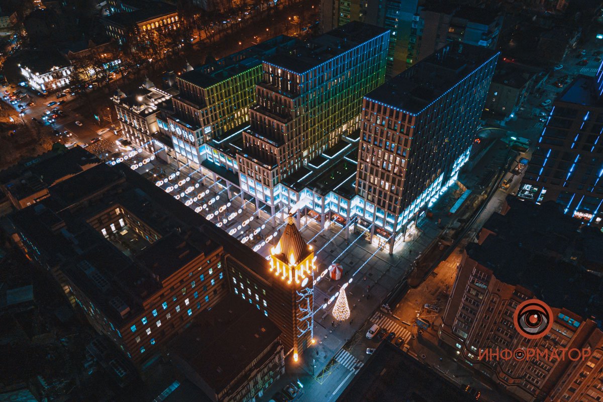 В городе, который преображается к Новому году