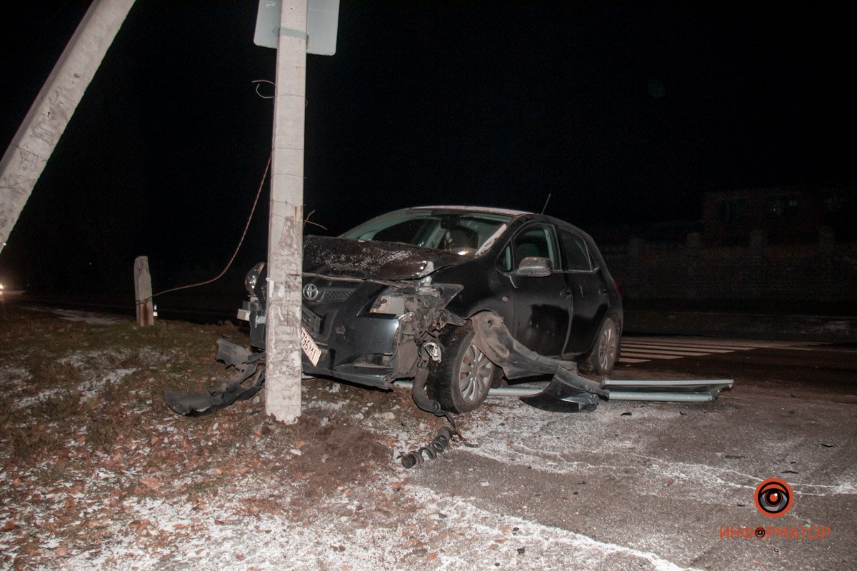 В аварии никто не пострадал