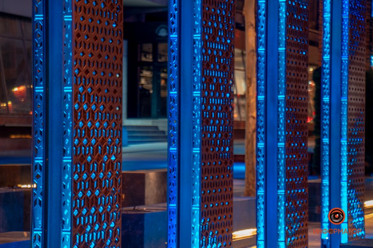 Холодные тона холодных фонарей