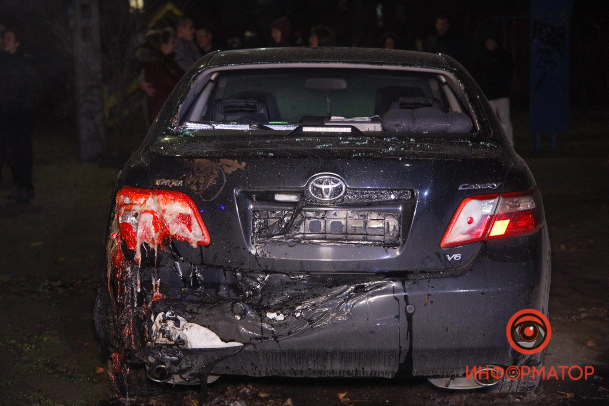 Повреждения у Toyota