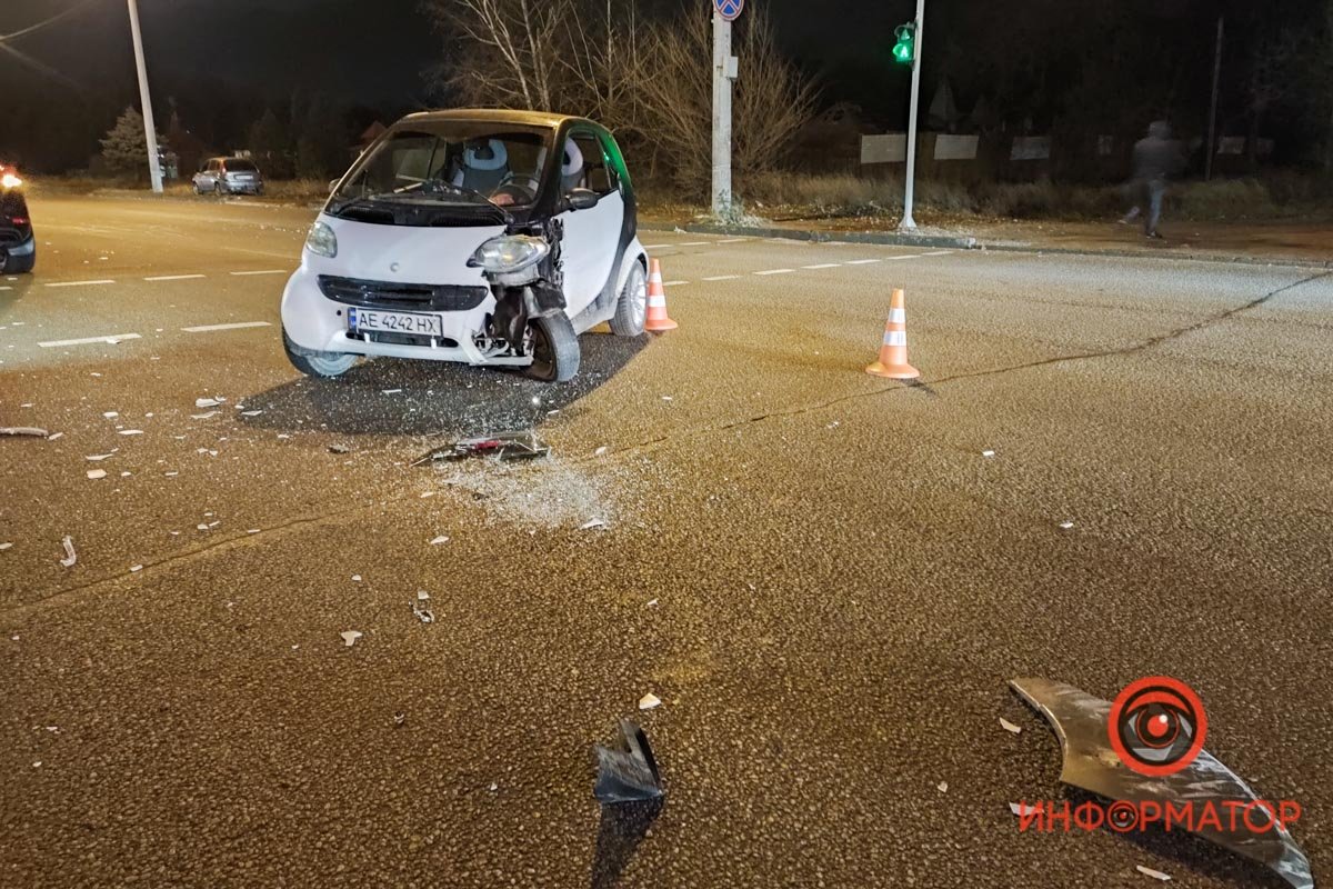 Авария произошла около 19:00