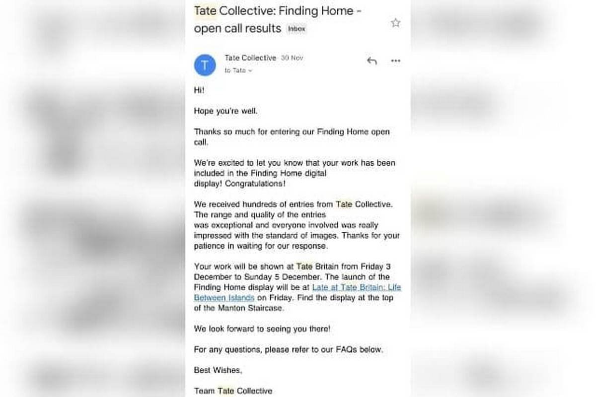 Скриншот с текстом ответа из галереи