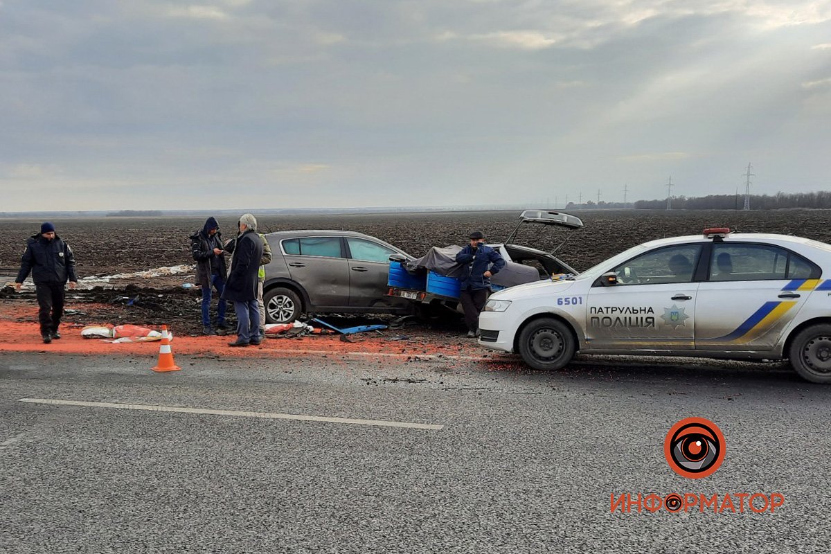 3 декабря на трассе М-30 "Знаменка-Луганск-Изварино", рядом с пгт Мелиоративное, случилась авария