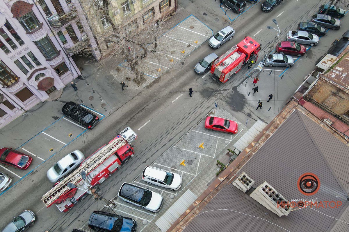 Рейд начался от главного управления ГСЧС