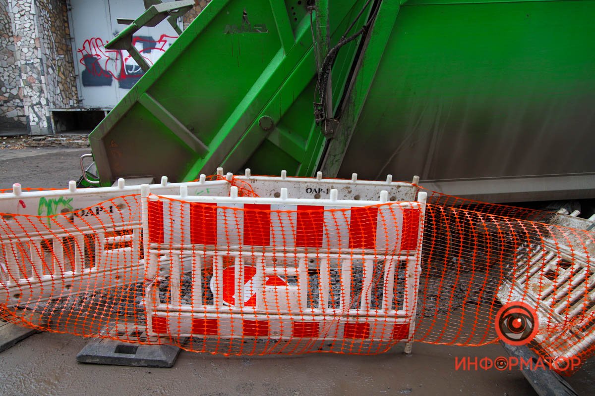 5 декабря сюда приезжал "Днепрводоканал" 5 декабря сюда приезжал "Днепрводоканал"