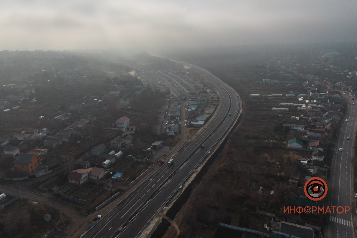 Южный обход Днепра должны открыть до конца 2021 года Южный обход Днепра должны открыть до конца 2021 года