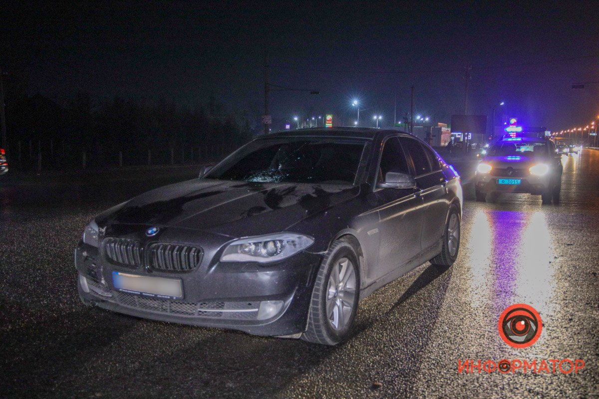 Здесь пожилой мужчина на велосипеде попал под колеса BMW