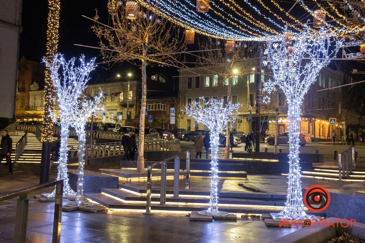 8 локаций в Днепре украсят по последним европейским