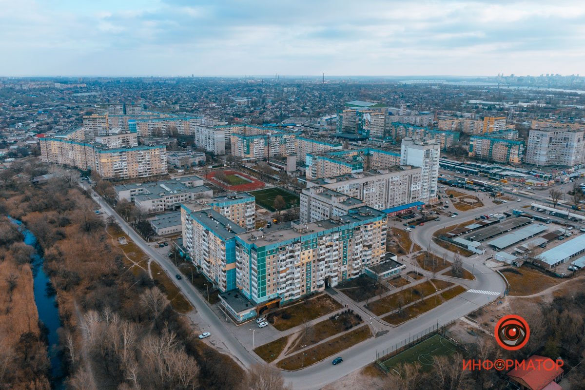 В середине 80-х Внимание архитекторов привлек участок левобережного Заднепровья