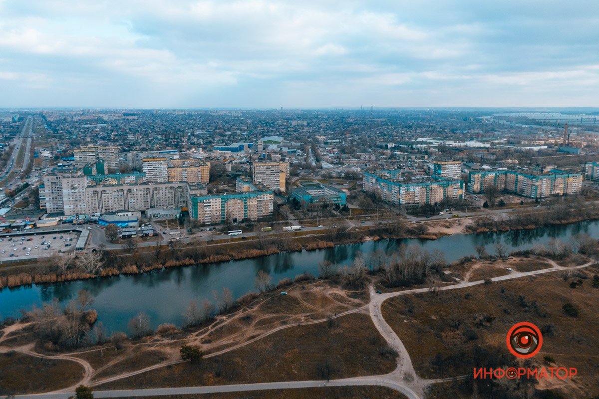 Каналы соединены друг с другом и с Днепром