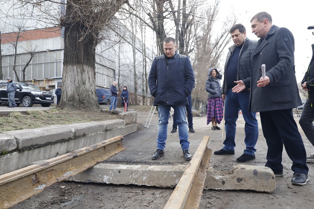 В Днепре стартовал ремонт стратегической ветки, по которой на маршруты ежедневно выходит почти 90% подвижного состава трамваев 8