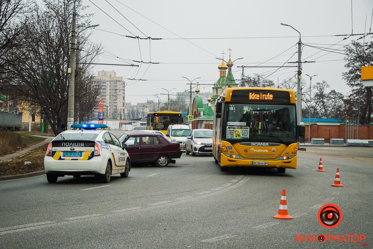 Авария на Лисиченко в Днепре Авария на Лисиченко в Днепре