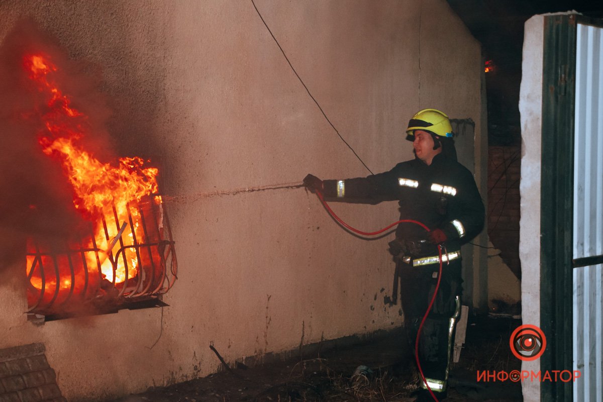 Началась ликвидация пожара