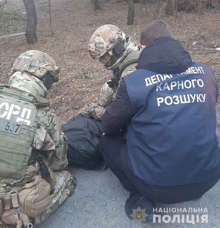 Задержали подозреваемого