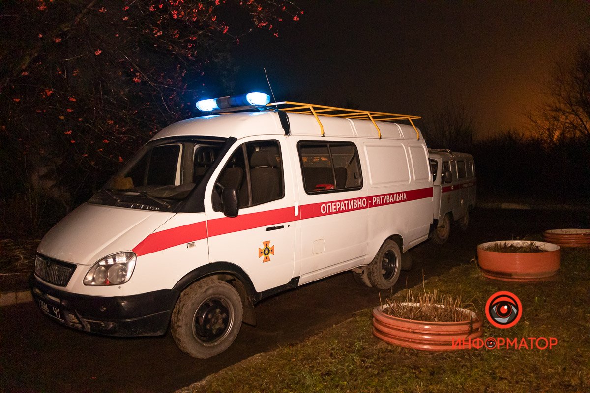 Спасатели на месте